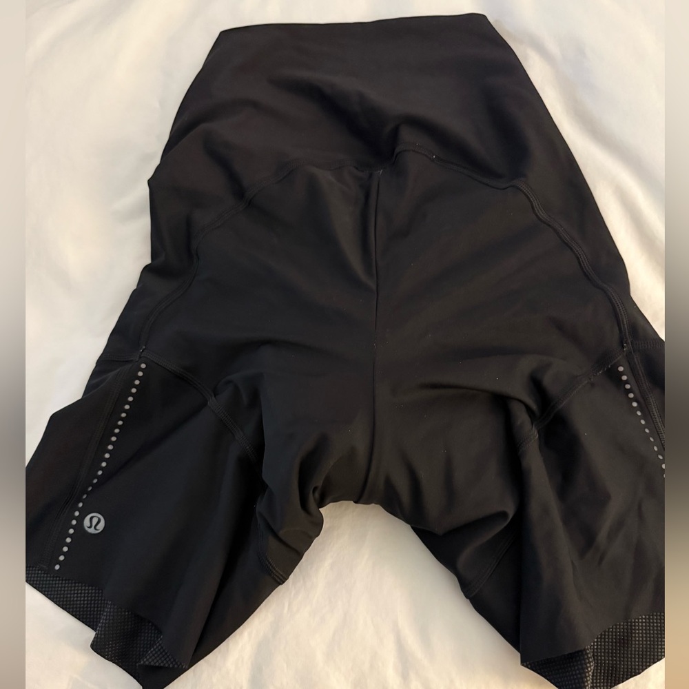 lululemon cycling Black Shorts